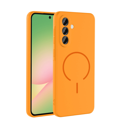 Galaxy A26 Case Zore Meta Cover with M-safe Charging Feature - 8