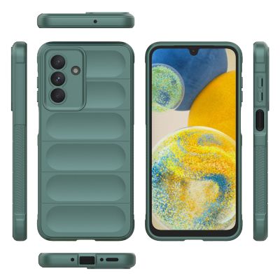 Galaxy A26 Kılıf Esnek TPU Oyuklu Arka Yüzey Tasarımlı Zore Etnik Silikon Kapak - 34