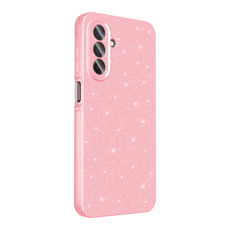 Galaxy A26 Kılıf Kamera Korumalı Simli Lüks Zore Koton Kapak - 6