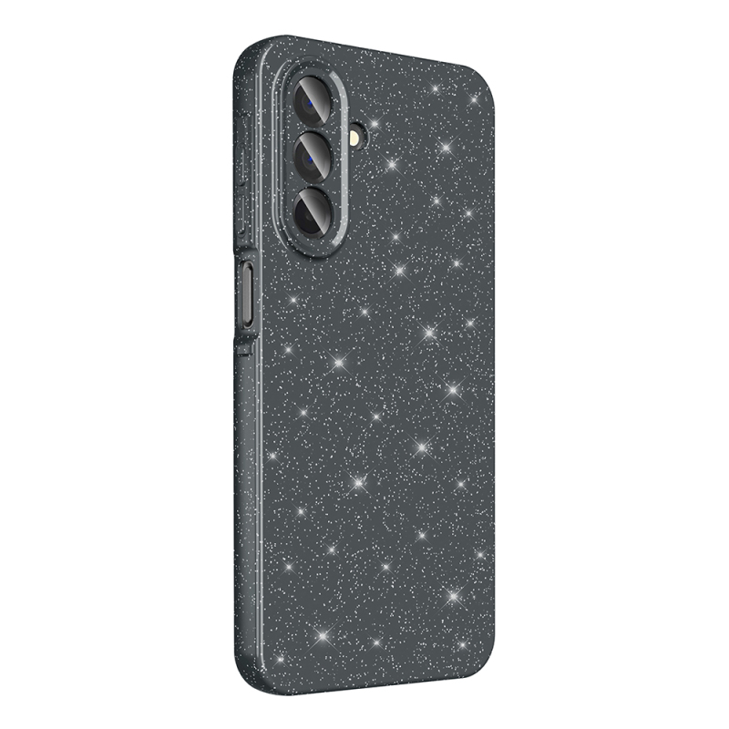 Galaxy A26 Kılıf Kamera Korumalı Simli Lüks Zore Koton Kapak - 12
