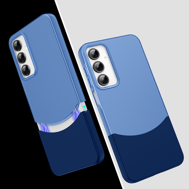 Galaxy A26 Kılıf Mıknatıslı Zore Duble Kapak - 4