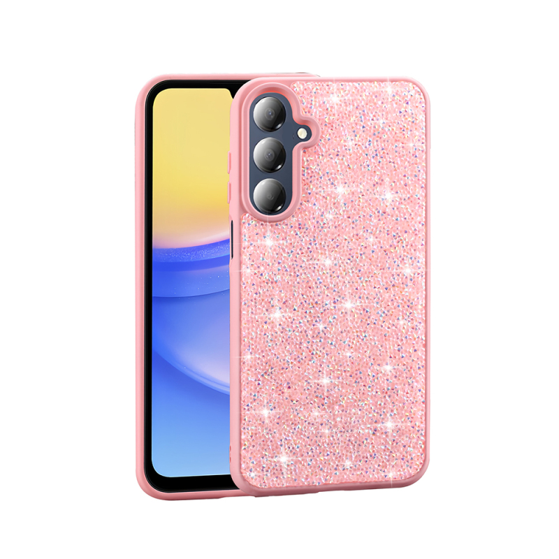 Galaxy A26 Kılıf Parlak Taşlı Tasarım Zore Pırlanta Kapak - 5