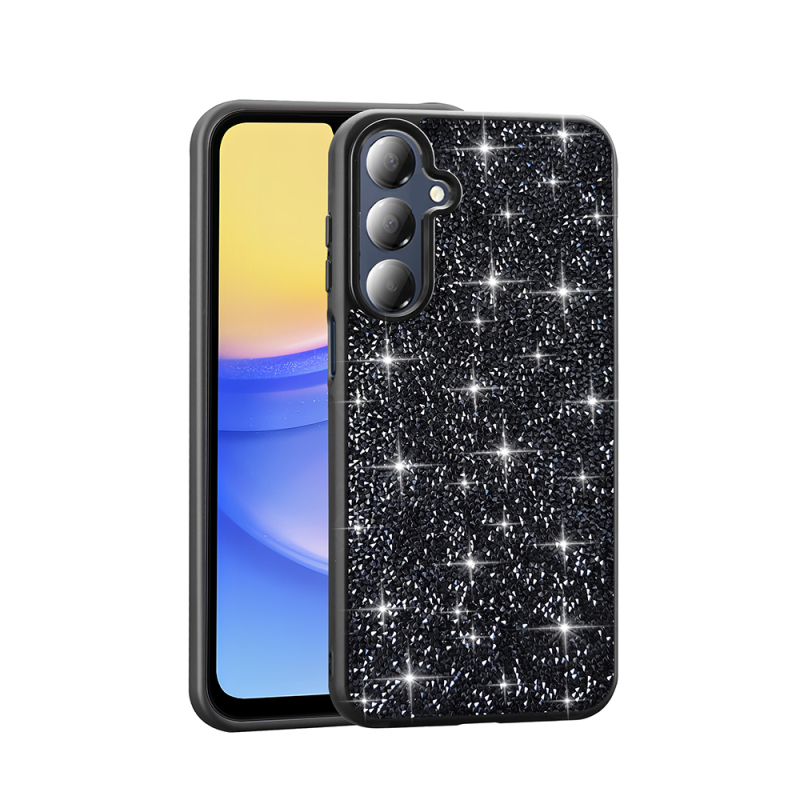 Galaxy A26 Kılıf Parlak Taşlı Tasarım Zore Pırlanta Kapak - 6