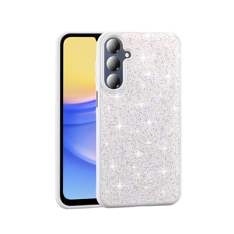 Galaxy A26 Kılıf Parlak Taşlı Tasarım Zore Pırlanta Kapak - 1