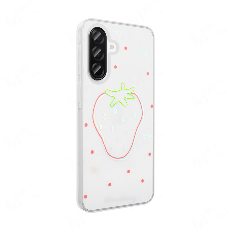 Galaxy A26 Kılıf Şeffaf Figürlü Zore Folk Sert Kapak - 11