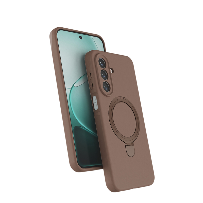 Galaxy A27 Case M-safe Charging Stand Zore Samara Cover - 1