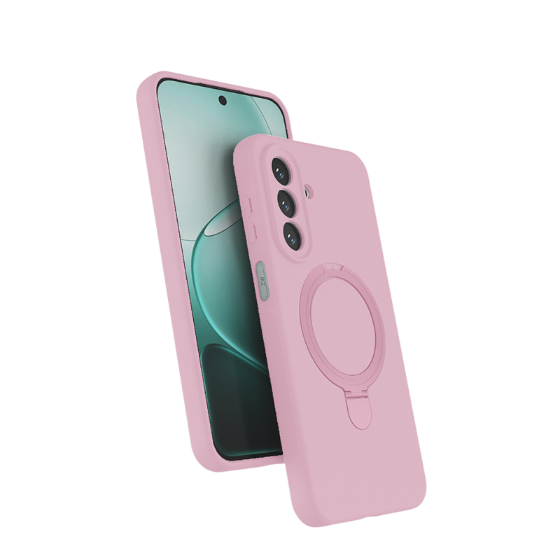 Galaxy A27 Case M-safe Charging Stand Zore Samara Cover - 4