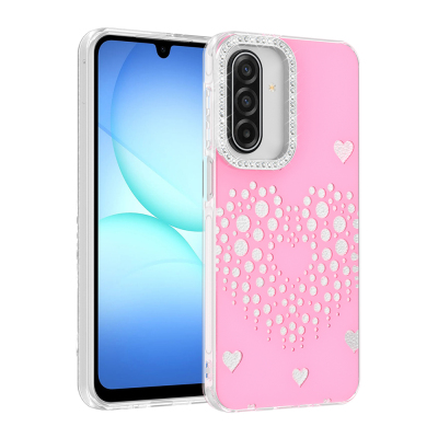 Galaxy A27 Kılıf Damla Taşlı Zore Rivas Sert PC Kapak - 3