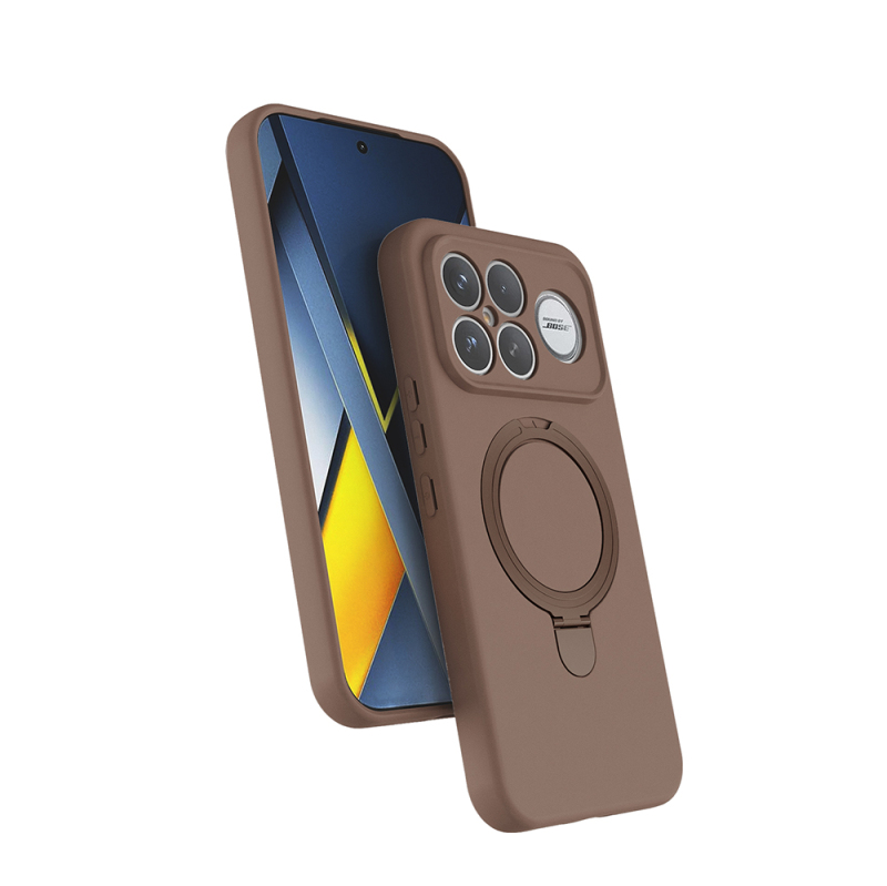 Galaxy A27 Kılıf M-safe Şarj Özellikli Standlı Zore Samara Kapak - 1