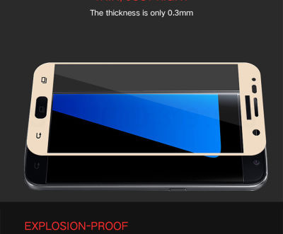 Galaxy A3 2016 Zore Ekranı Tam Kaplayan Düz Cam Koruyucu - 2