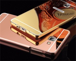Galaxy A3 2016 Kılıf Zore Aynalı Bumper - Thumbnail