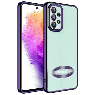 Galaxy A32 4G Case Camera Protected Zore Omega Cover With Logo - 6