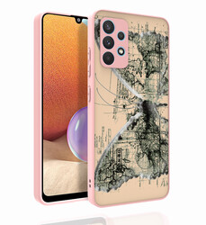 Galaxy A32 4G Case Patterned Camera Protected Glossy Zore Nora Cover - 6