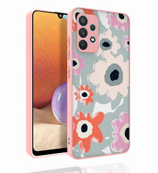 Galaxy A32 4G Case Patterned Camera Protected Glossy Zore Nora Cover - 7