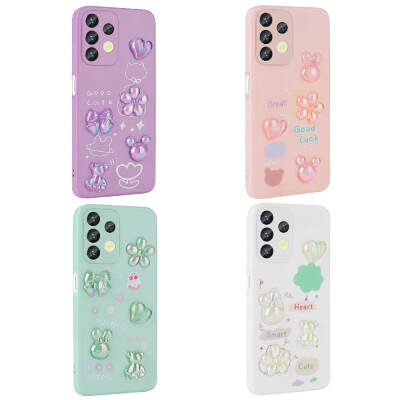 Galaxy A32 4G Case Relief Figured Shiny Zore Toys Silicone Cover - 2