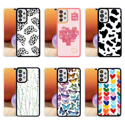 Galaxy A32 4G Case Zore M-Fit Patterned Cover - 2