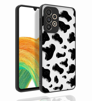 Galaxy A33 5G Case Patterned Camera Protected Glossy Zore Nora Cover - 4