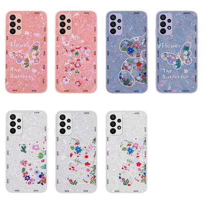 Galaxy A33 5G Case Patterned Hard Silicone Zore Mumila Cover - 2
