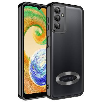 Galaxy A34 Case Camera Protected Zore Omega Cover Showing Logo - 8