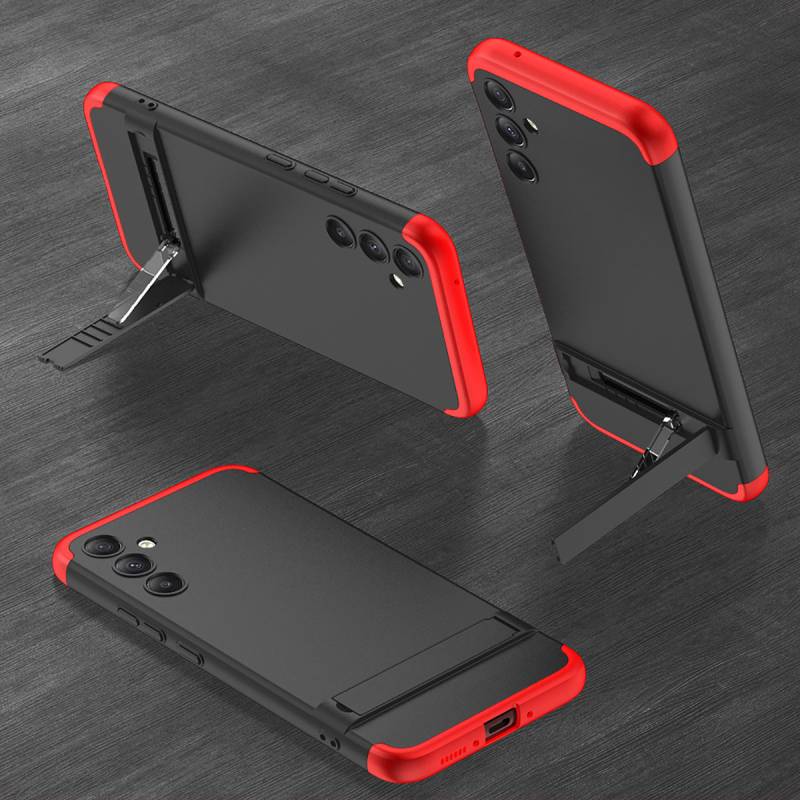 Galaxy A34 Case Zore Camera Protection Vertical Stand Ays Cover - 4