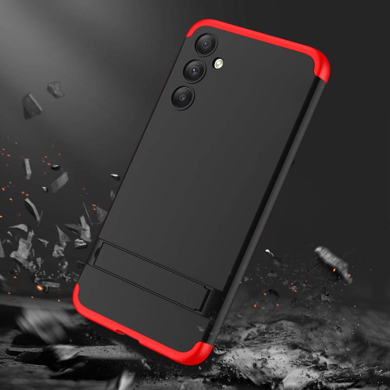 Galaxy A34 Case Zore Camera Protection Vertical Stand Ays Cover - 8