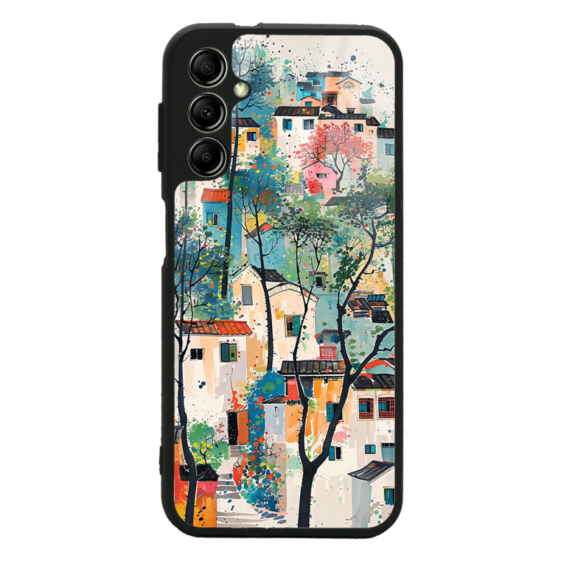 Galaxy A34 Kılıf Kamera Korumalı Desenli Zore Lusi Kapak - 5