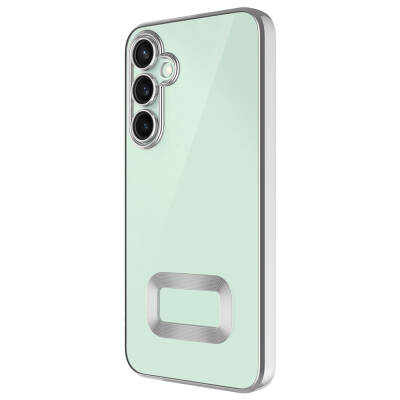 Galaxy A35 Case Camera Protection Zore Omega Cover Showing Logo - 7