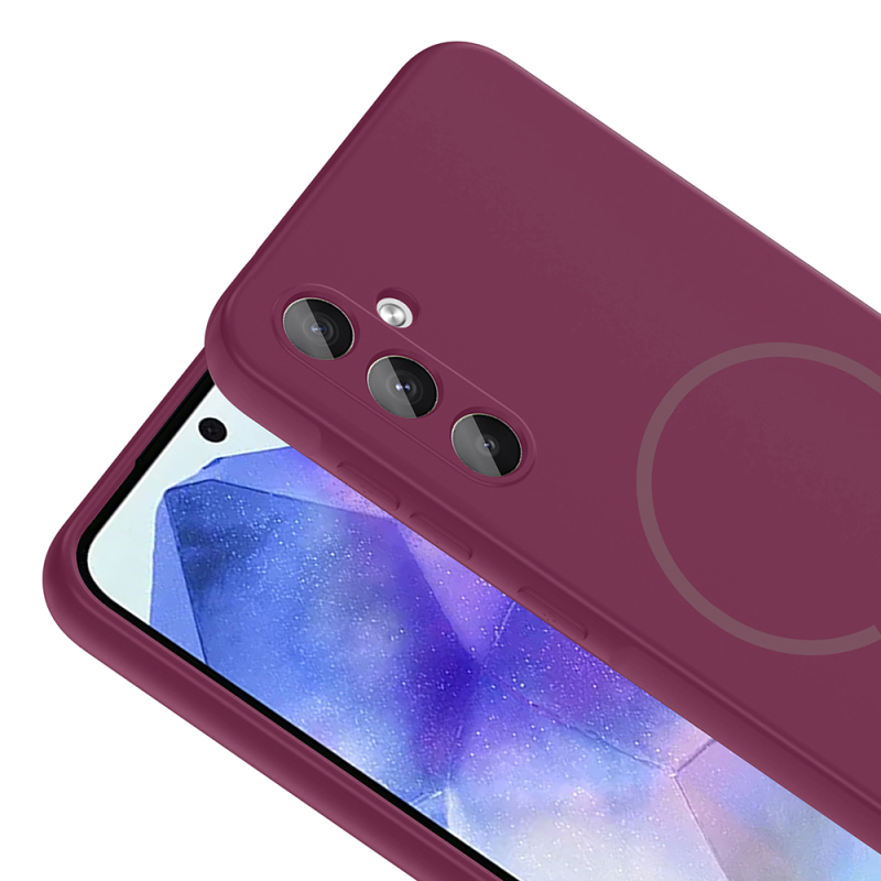 Galaxy A35 Case Zore Meta Cover with M-safe Charging Feature - 20