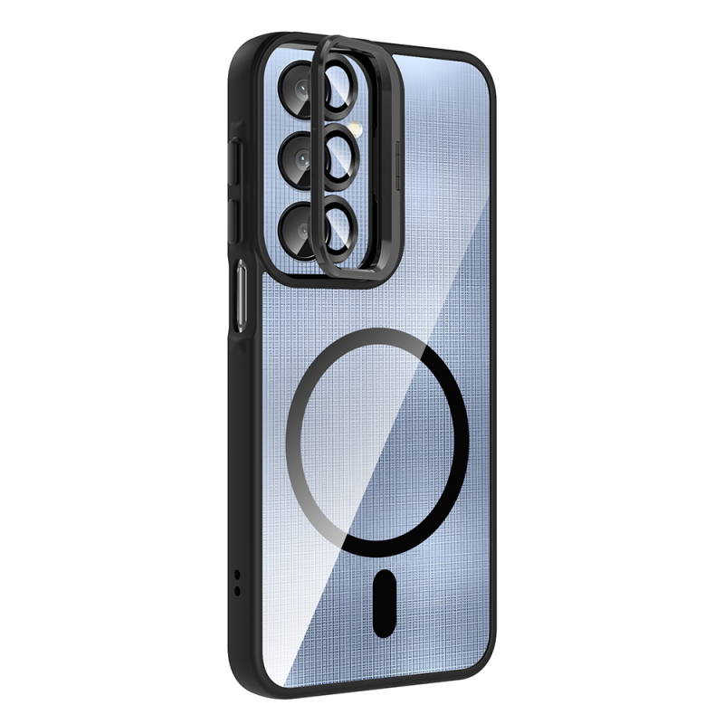 Galaxy A36 Case Stand and Camera Lens Gift M-Safe Charging Feature Zore Etro Cover - 18
