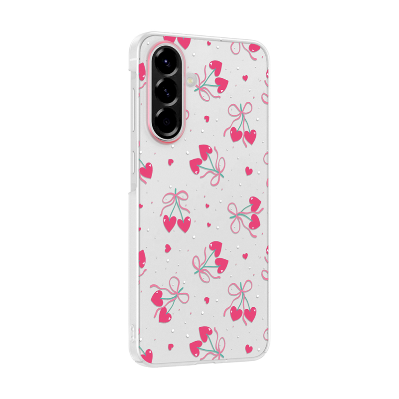 Galaxy A36 Case with Camera Protector, Patterned Zore Clip Cover - 5