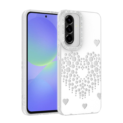 Galaxy A36 Kılıf Damla Taşlı Zore Rivas Sert PC Kapak - 2