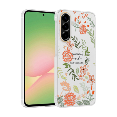 Galaxy A36 Kılıf Kamera Korumalı Desenli Zore Klip Kapak - 2