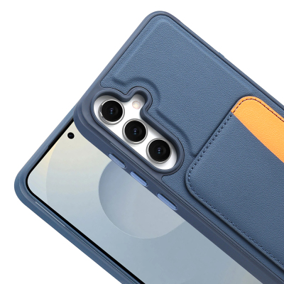 Galaxy A36 Kılıf Kartlıklı Zore X-Kart Silikon Kapak - 12