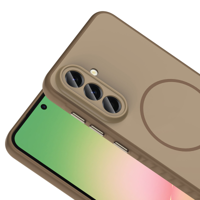 Galaxy A36 Kılıf M-safe Şarj Özellikli Zore Tea Kapak - 10