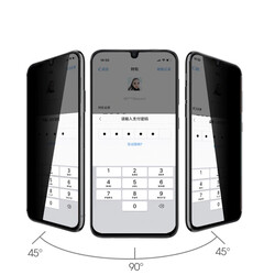 Galaxy A36 Zore New 5D Privacy Temperli Ekran Koruyucu - 6