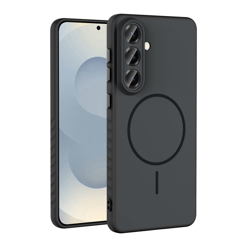 Galaxy A37 Case M-safe Charging Enabled Zore Tea Cover - 1