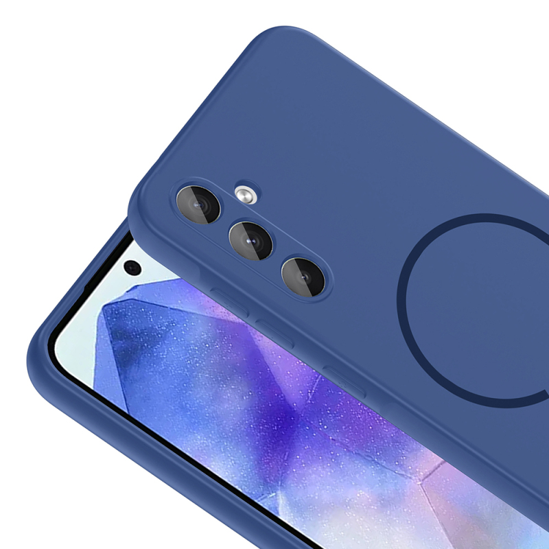 Galaxy A37 Kılıf M-safe Şarj Özellikli Zore Meta Kapak - 11