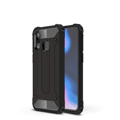 Galaxy A40 Case Zore Crash Silicon Cover - 2