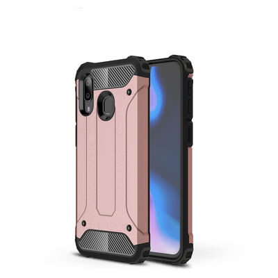 Galaxy A40 Case Zore Crash Silicon Cover - 9