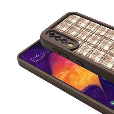 Galaxy A50 Case Camera Protected Printed Back Surface Zore Klas Cover - 7