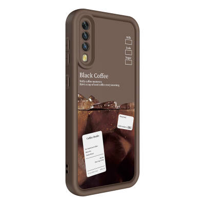 Galaxy A50 Case Camera Protected Printed Back Surface Zore Klas Cover - 10