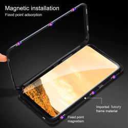 Galaxy A50 Kılıf Zore Devrim Mıknatıslı Cam Kapak - 3