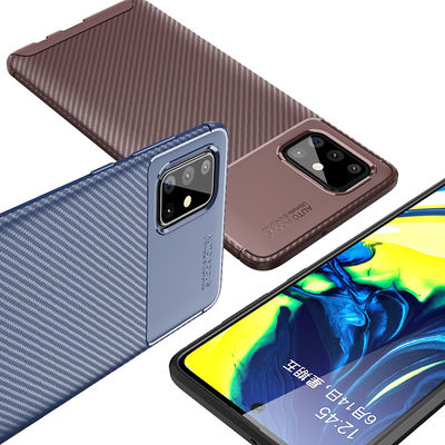 Galaxy A51 Case Zore Negro Silicon Cover - 6