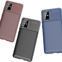 Galaxy A51 Case Zore Negro Silicon Cover - 10