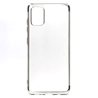Galaxy A51 Case Zore Dört Köşeli Lazer Silicon Cover - 11