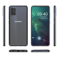 Galaxy A51 Case Zore Süper Silikon Cover - 4