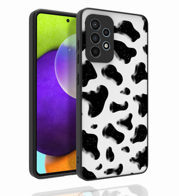 Galaxy A52 Case Patterned Camera Protected Glossy Zore Nora Cover - 1