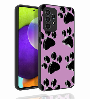 Galaxy A52 Case Patterned Camera Protected Glossy Zore Nora Cover - 5