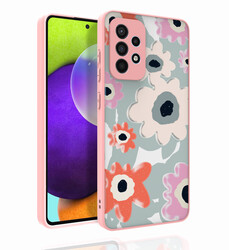 Galaxy A52 Case Patterned Camera Protected Glossy Zore Nora Cover - 7