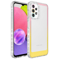 Galaxy A52 Case Silvery and Color Transition Design Lens Protected Zore Park Cover - 1